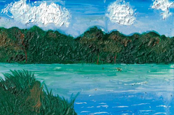河流（油画）