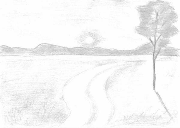 晴天（铅笔）