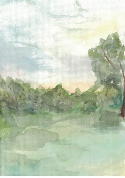 风景（水彩）