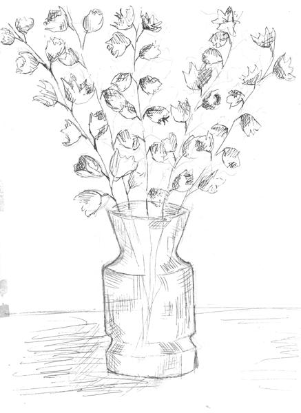 “艺术公寓”（Art-Kommunalka）速写（墨水笔）